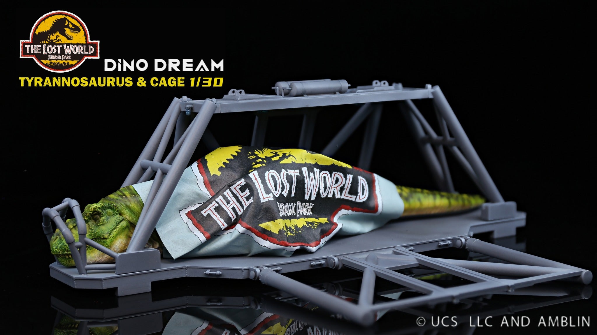 DINO DREAM 1/30 Scale Sleeping Trex Scene