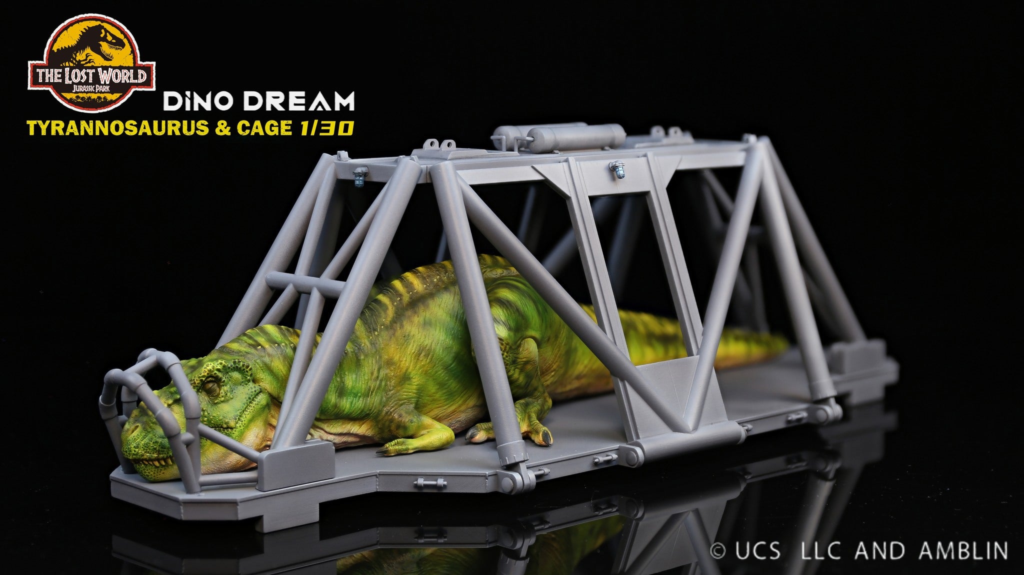 DINO DREAM 1/30 Scale Sleeping Trex Scene