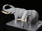 De CLAY Studio American mastodon Scene Statue