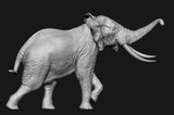 De CLAY Studio African Elephant battling bulls Statue