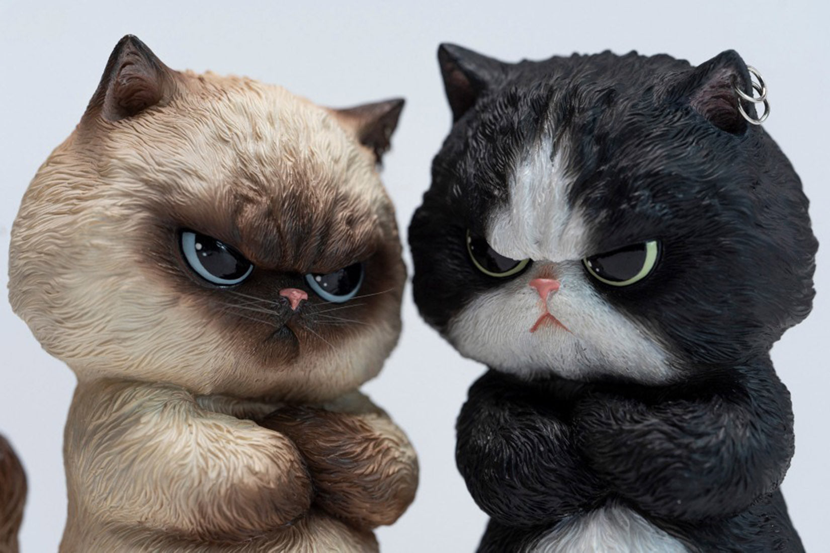 JXK Studio Bengbeng Baba Cat Figurine Ornament