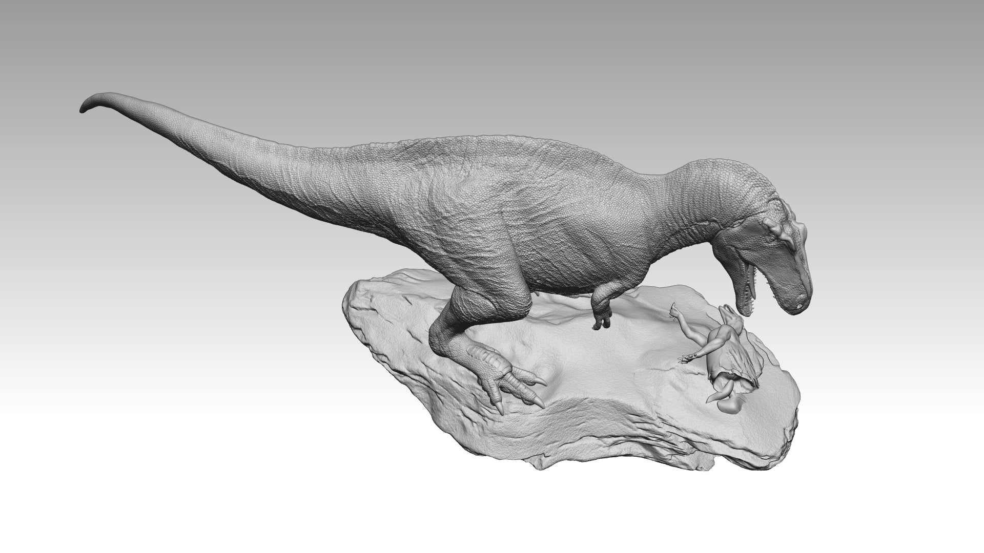 VFB Paleoart Acrocanthosaurus Model