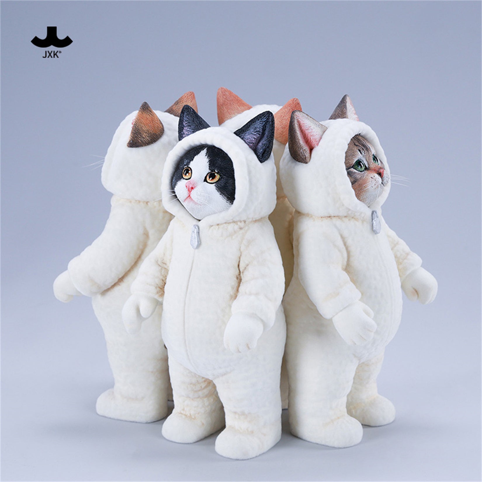 JXK Fluffy Cat Model