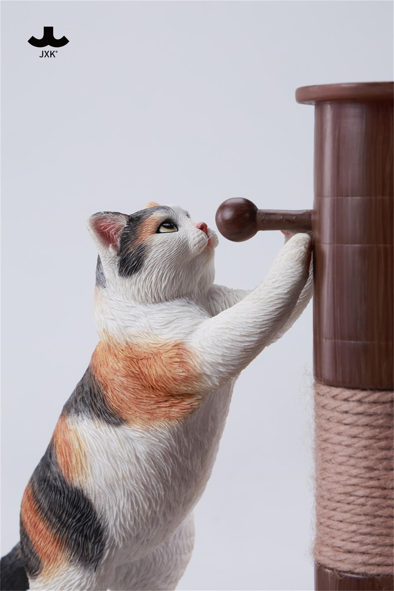 JXK Kung Fu Cat Resin Figure Collectible Statue Decor
