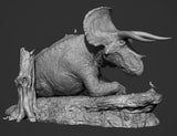 Vlad Konstantinov 1:10 Scale Triceratops Scene Statue