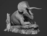 Vlad Konstantinov 1:10 Scale Triceratops Scene Statue