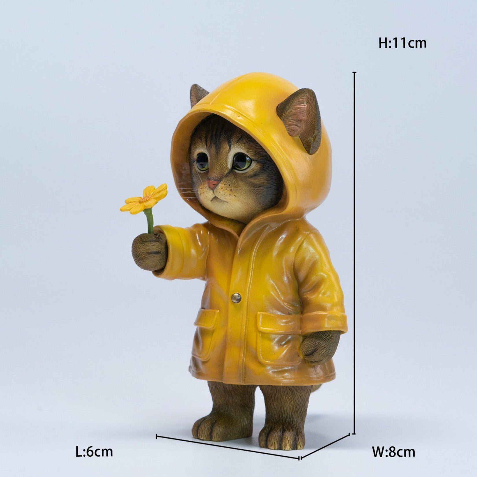 JXK Studio Little Cat Beneath the Rain Model