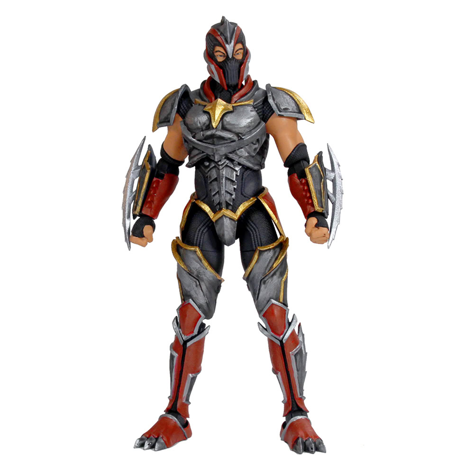Beasts of the Mesozoic Fire Guard Trooper- Achillobator rider- Cyberzoic 1/18th scale action figure