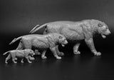 De CLAY Studio American lion Model