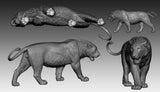 De CLAY Studio American lion Model