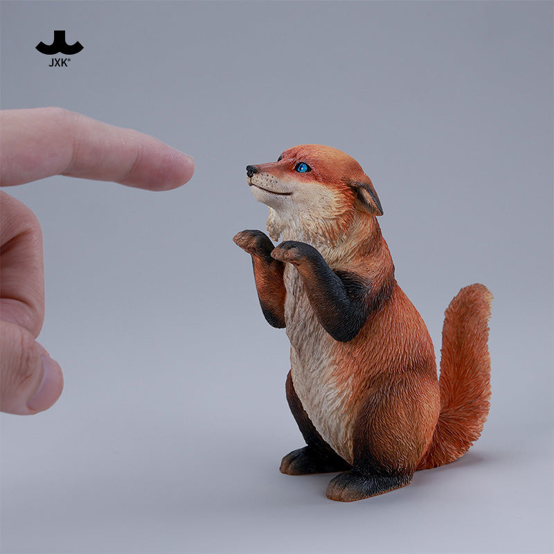 JXK Fluffy Fox Collectible Figurine