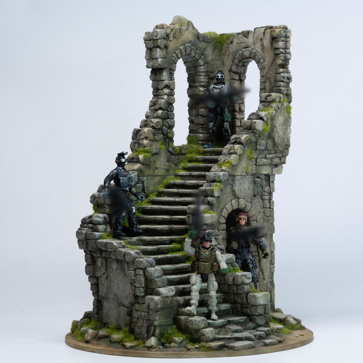 MMMTOYS 1: 18 Scale Ruins Tower of Disorder Model