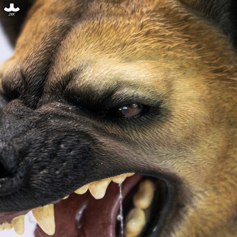 JXK  Hyena Head Statue Model