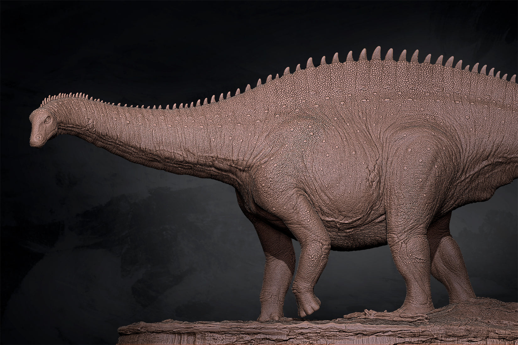 Anningpale 1:35 Scale Maraapunisaurus Model