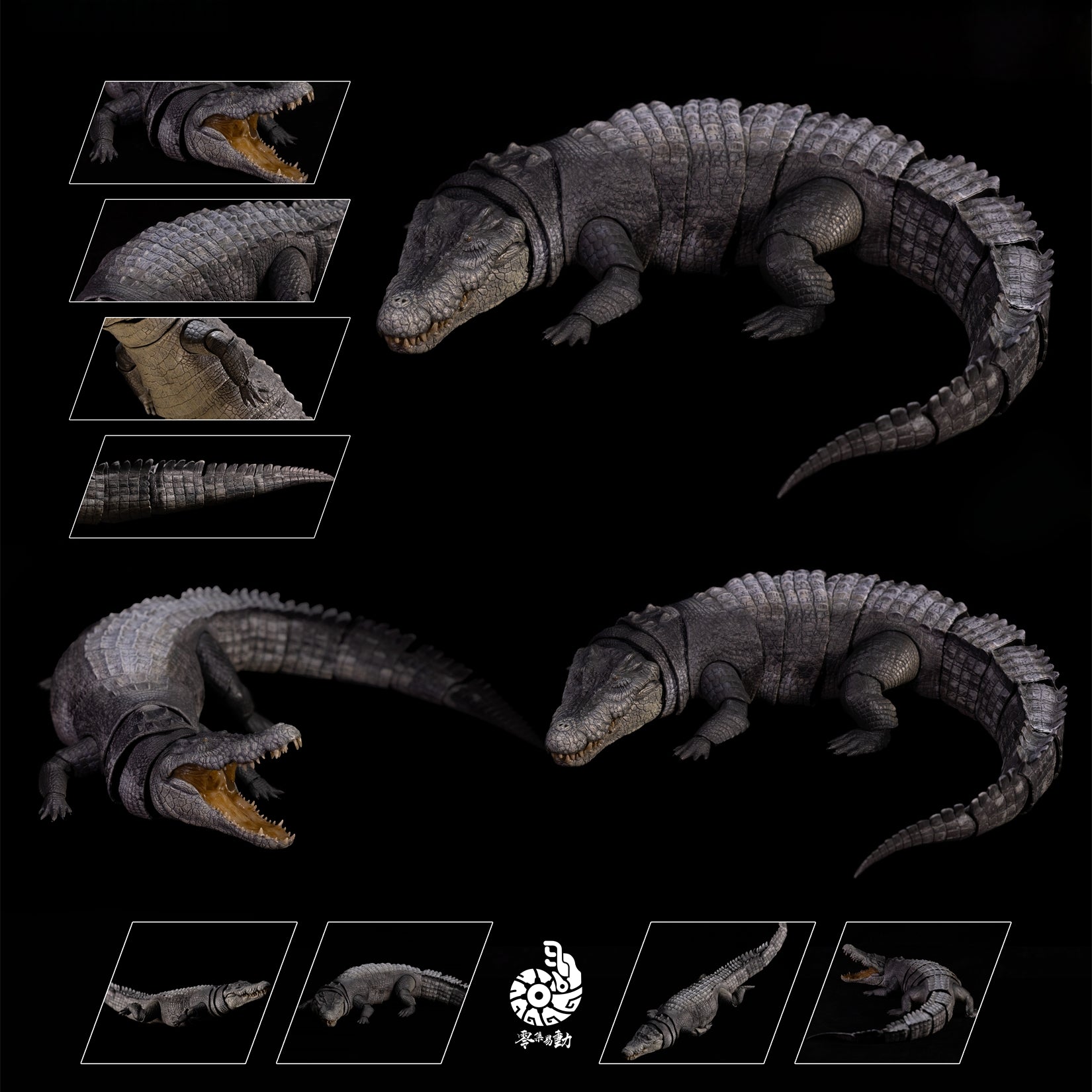Nanmu Studio Saltwater Crocodile Action Figure