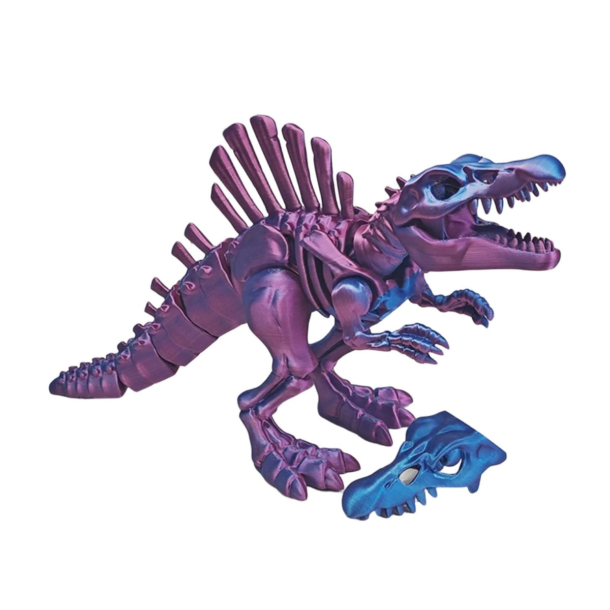 3D Printed Articulated Spinosaurus Figure Dinasaur Model