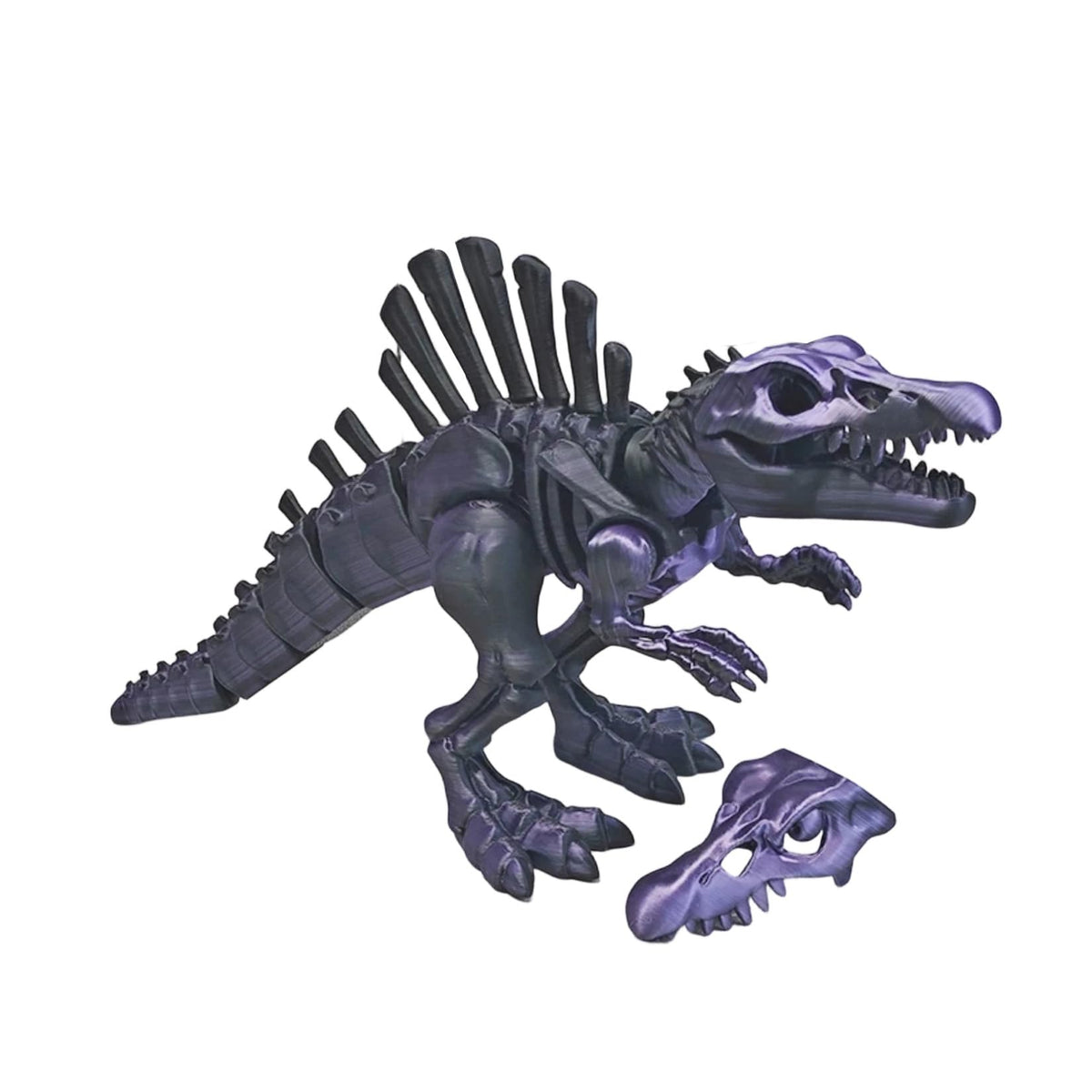 3D Printed Articulated Spinosaurus Figure Dinasaur Model