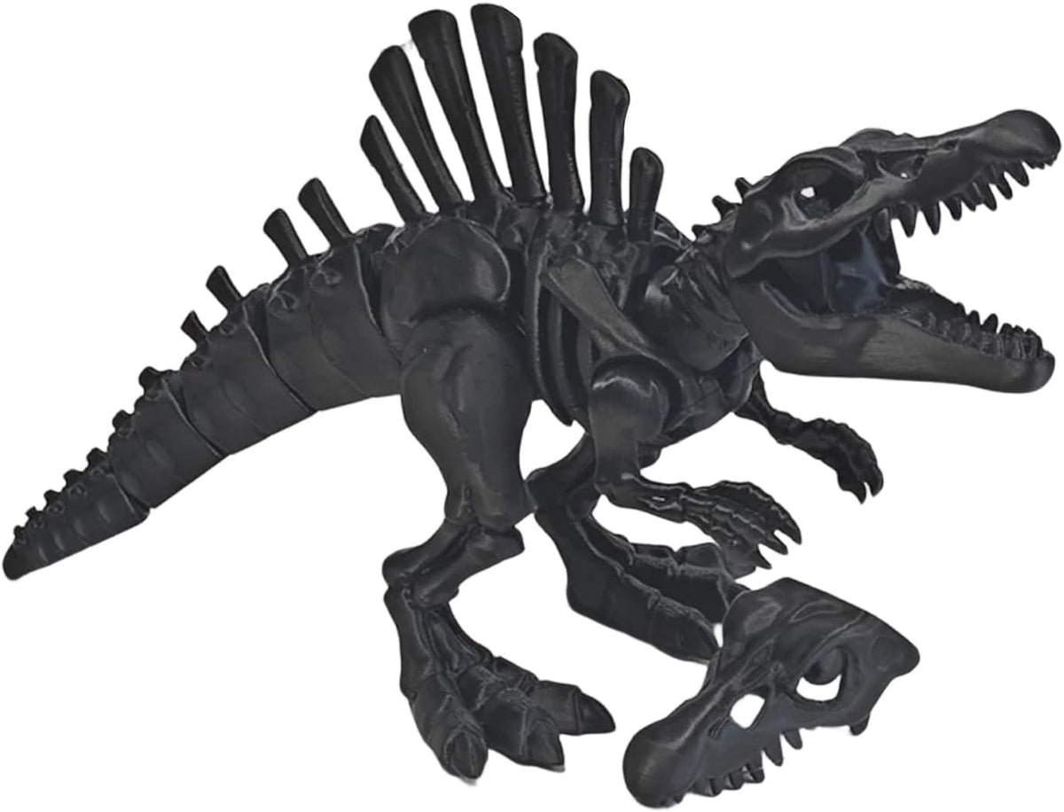 3D Printed Articulated Spinosaurus Figure Dinasaur Model
