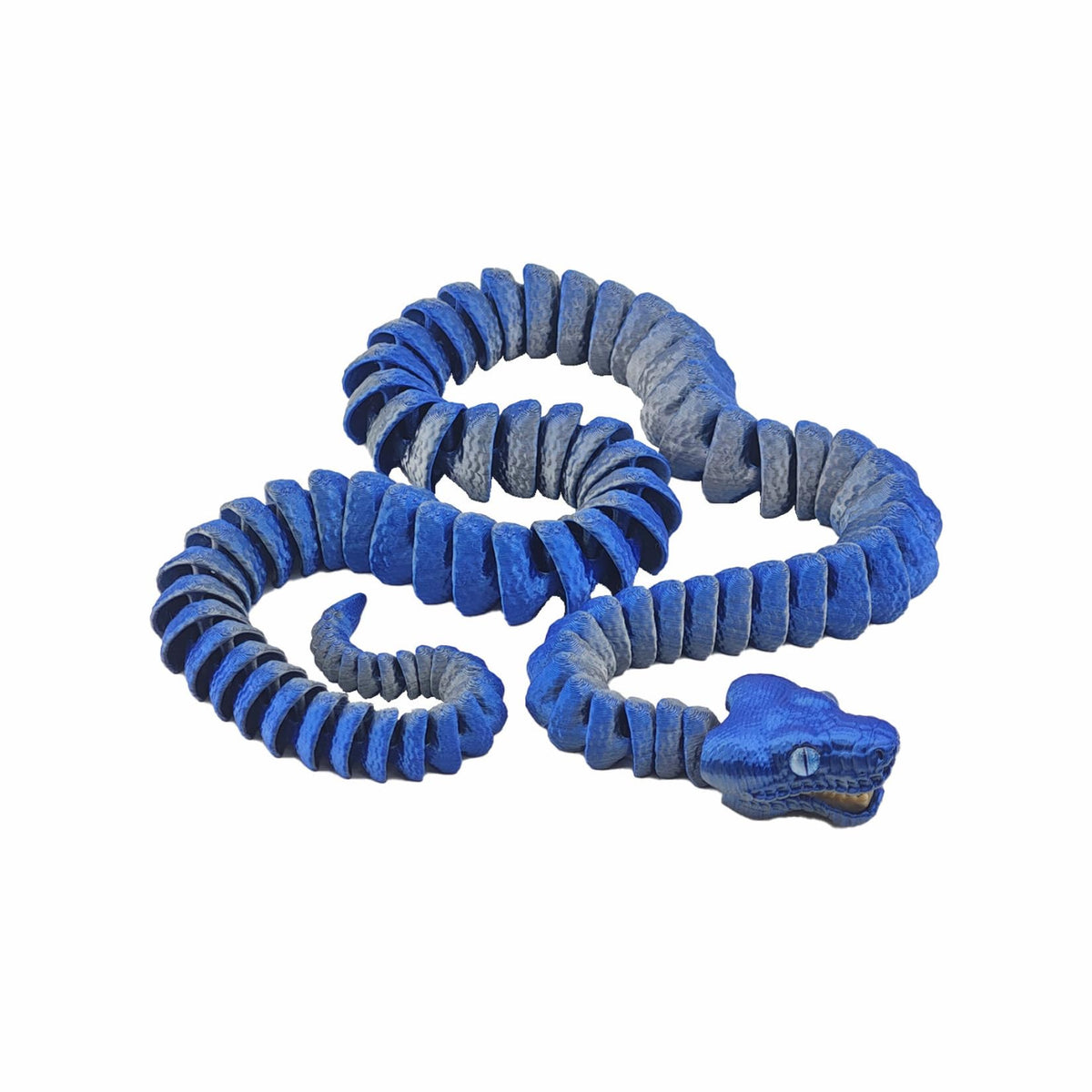 3D Printed Giant Python Articulated Figure Snake Model Collector