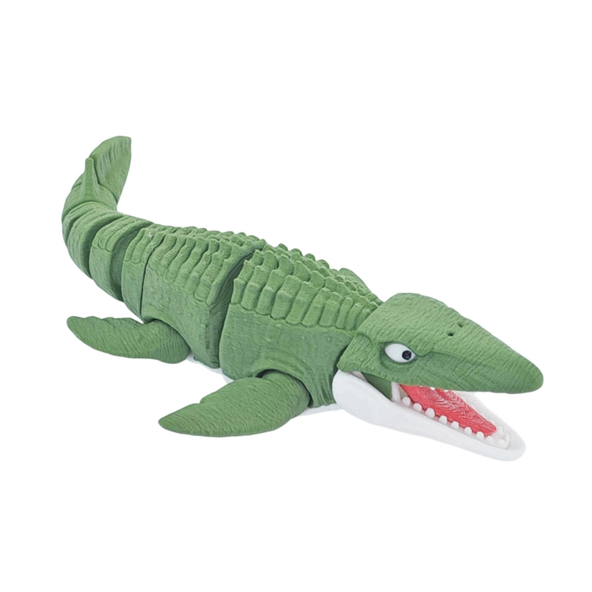 3D Printed Articulated Mosasaurus Figure