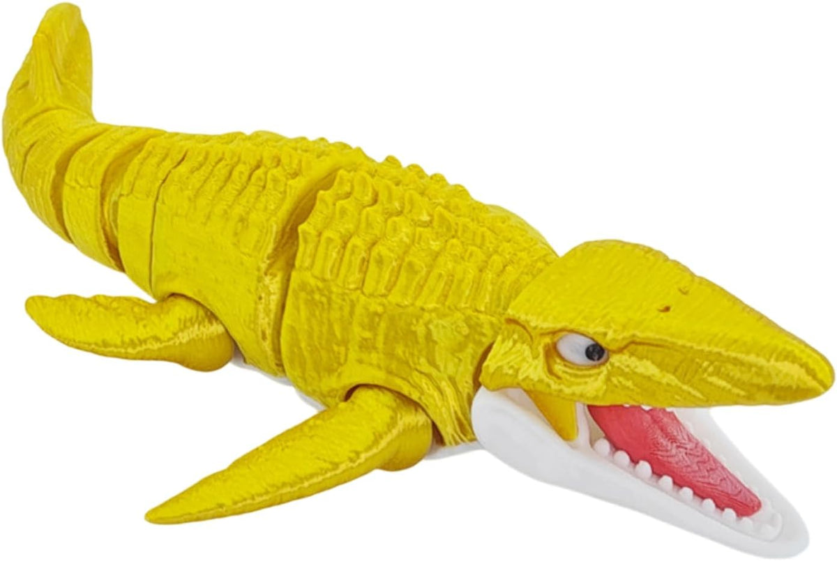 3D Printed Articulated Mosasaurus Figure
