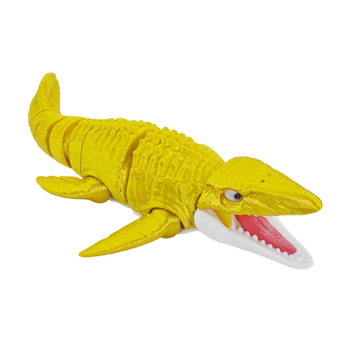 3D Printed Articulated Mosasaurus Figure