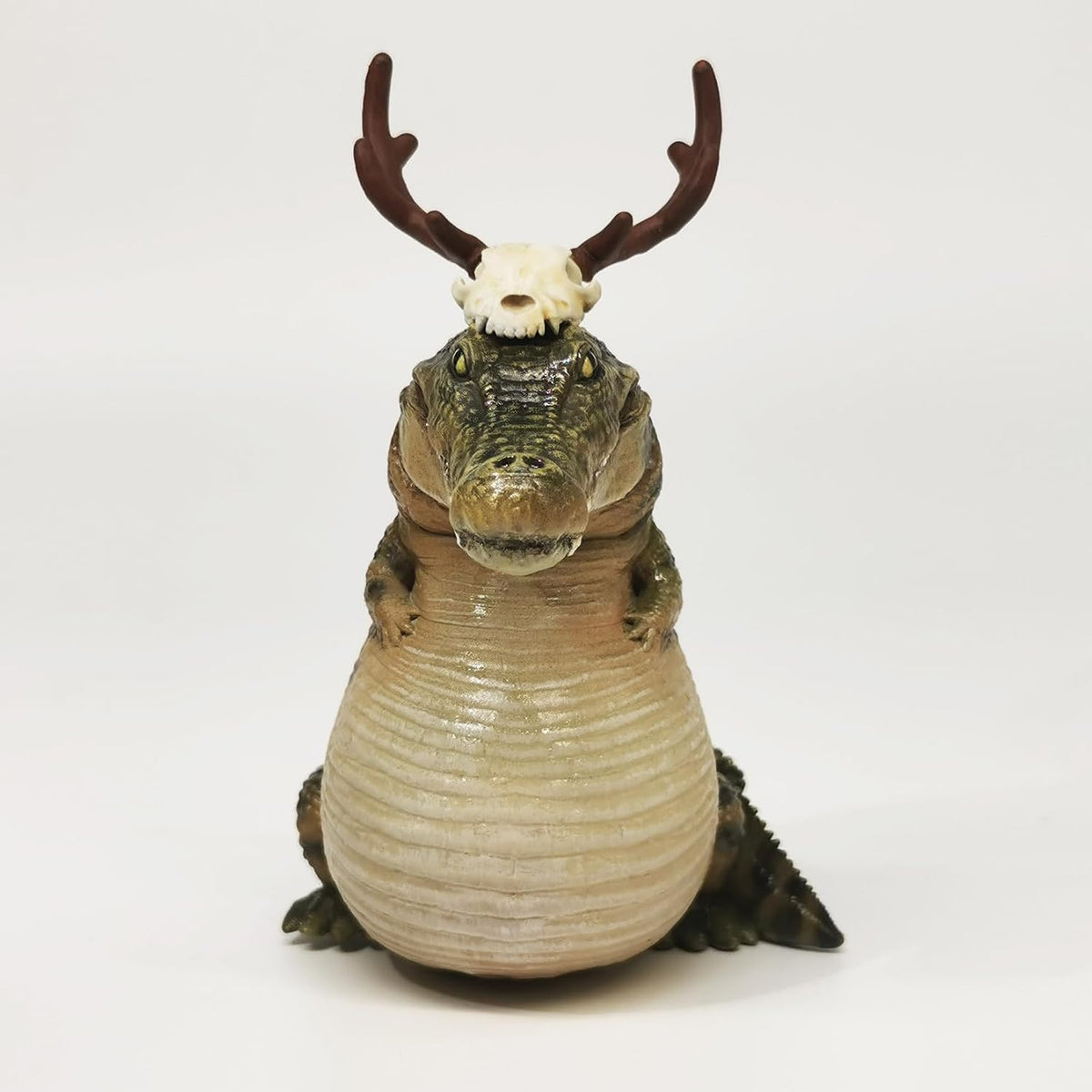 Realistic Crocodile Resin Animal Figurine Scene Decor Collector Gift