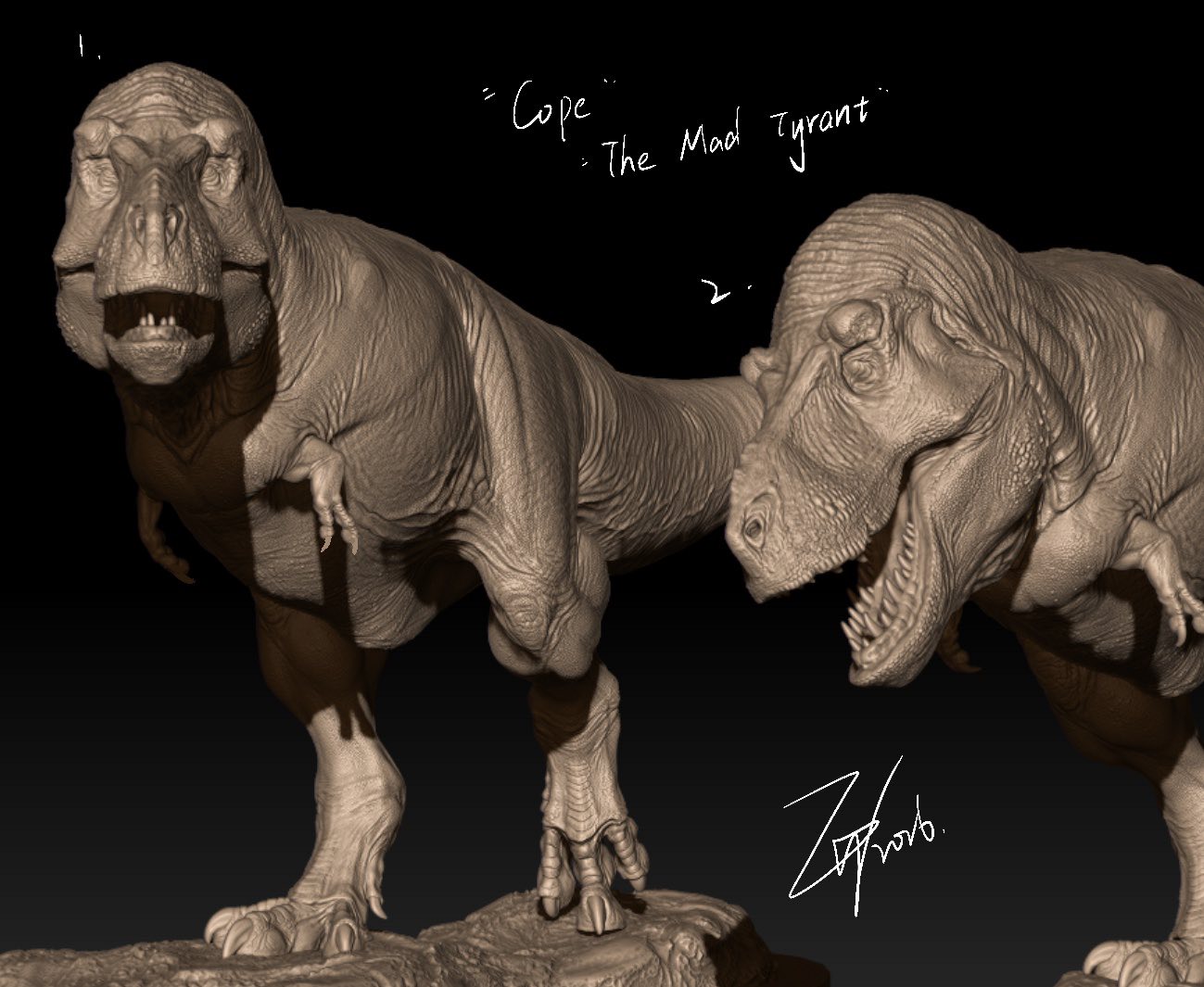 Lemon Studio Tyrannosaurus Rex ED COPE Model
