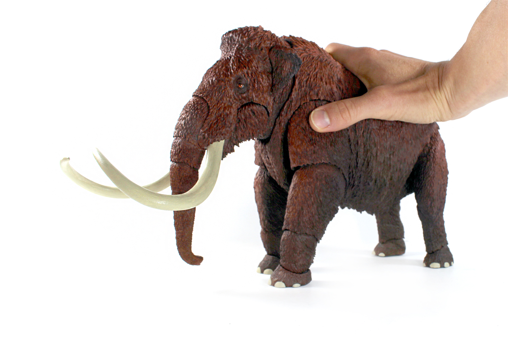 Beasts of the Mesozoic Woolly Mammoth (Mammuthus primigenius) – 1/18th scale action figure