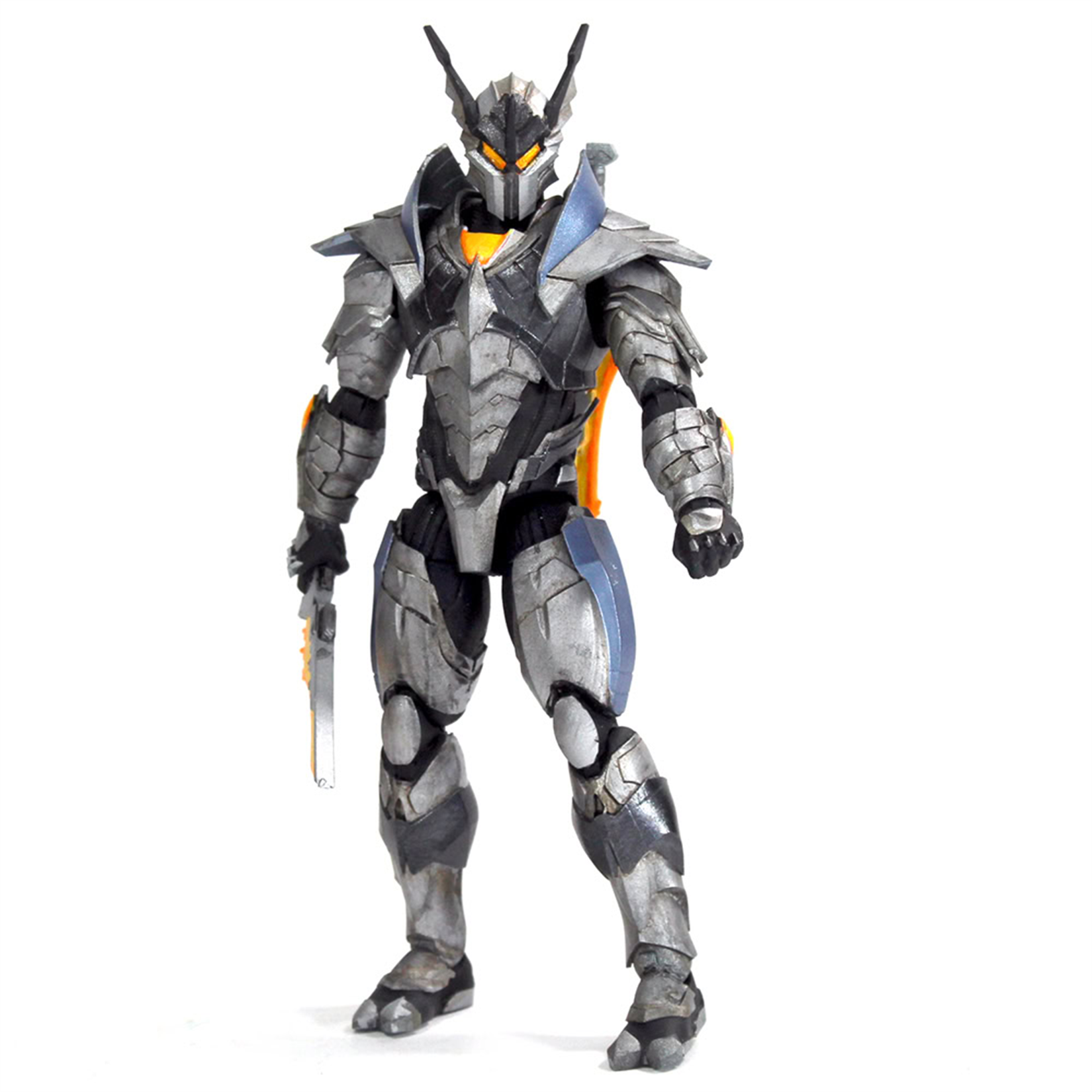 Beasts of the Mesozoic Argenteus- Allosaurus pilot- Cyberzoic 1/18th scale action figure
