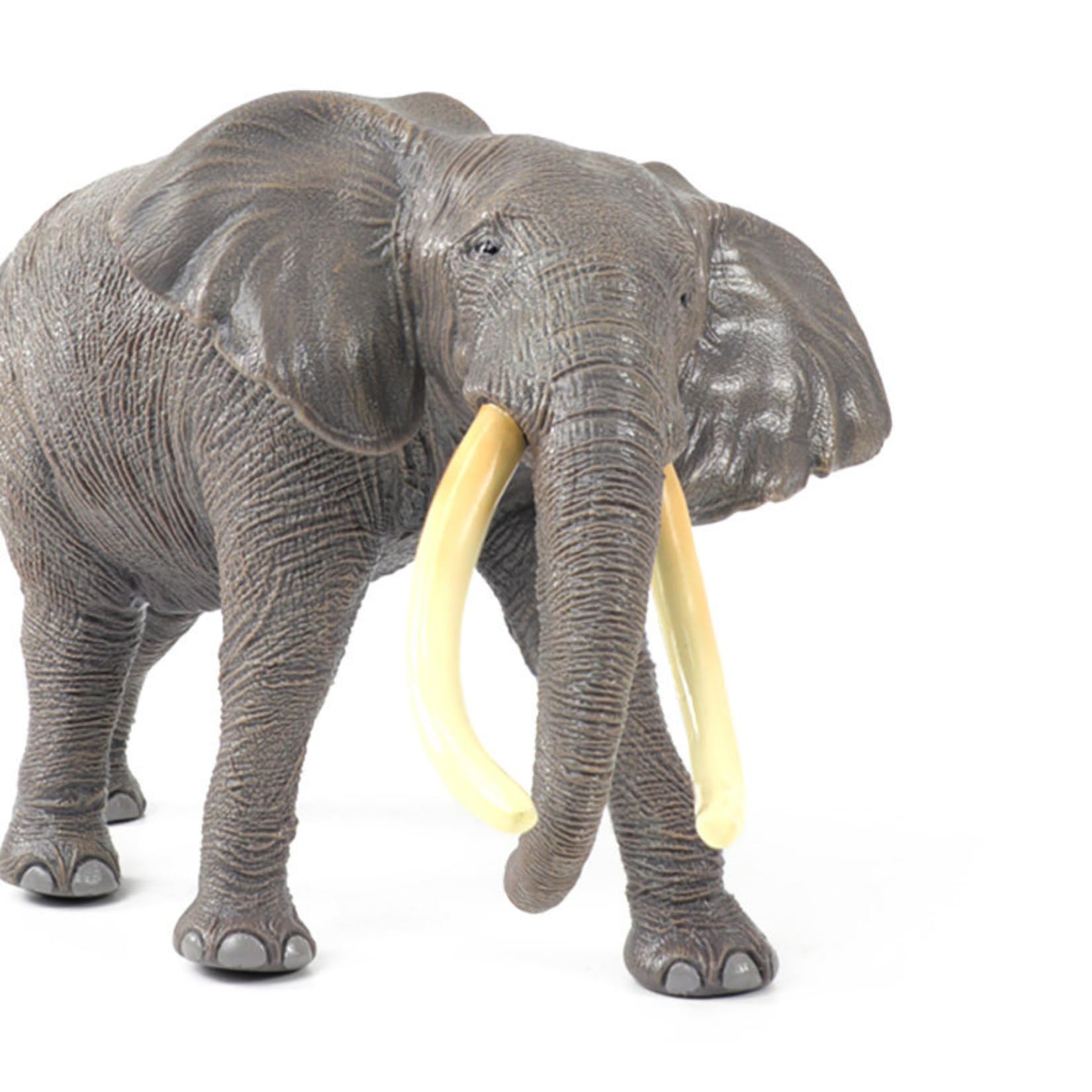 RECUR Elephant Wildlife Model PVC Collectible Figurine