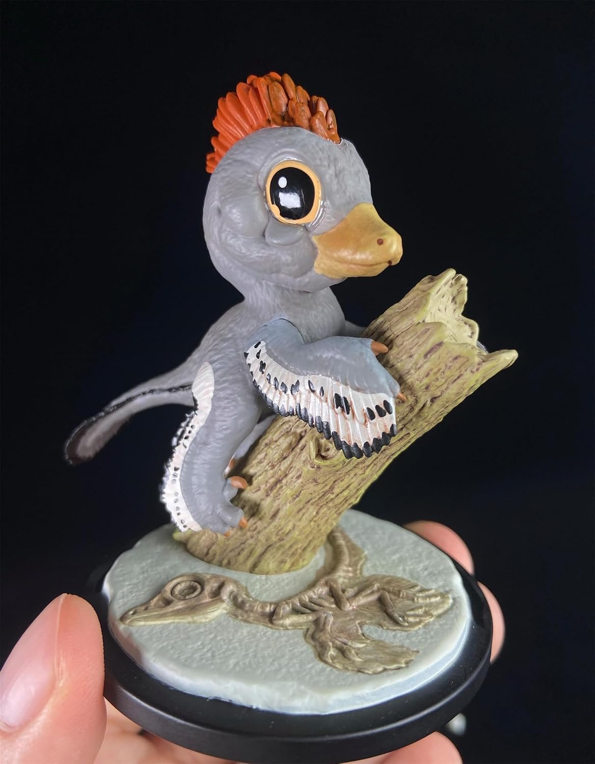 Animal Heavenly Body Psittacosaurus & Anchiornis Huxleyi Model Collector