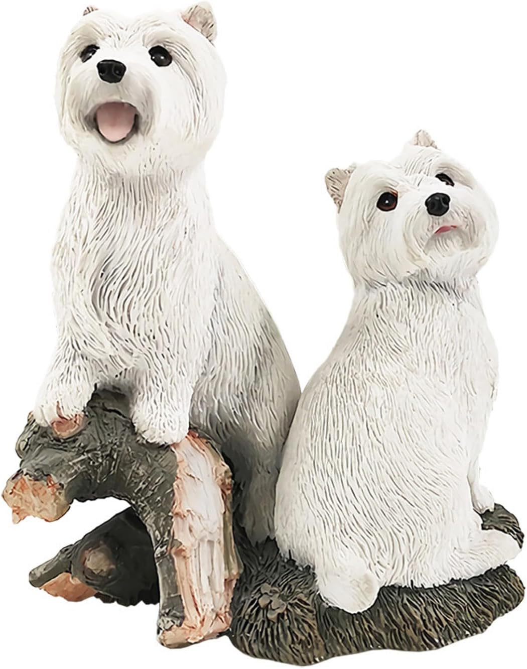 West Highland White Terrier Animal Models Collector Home Decor