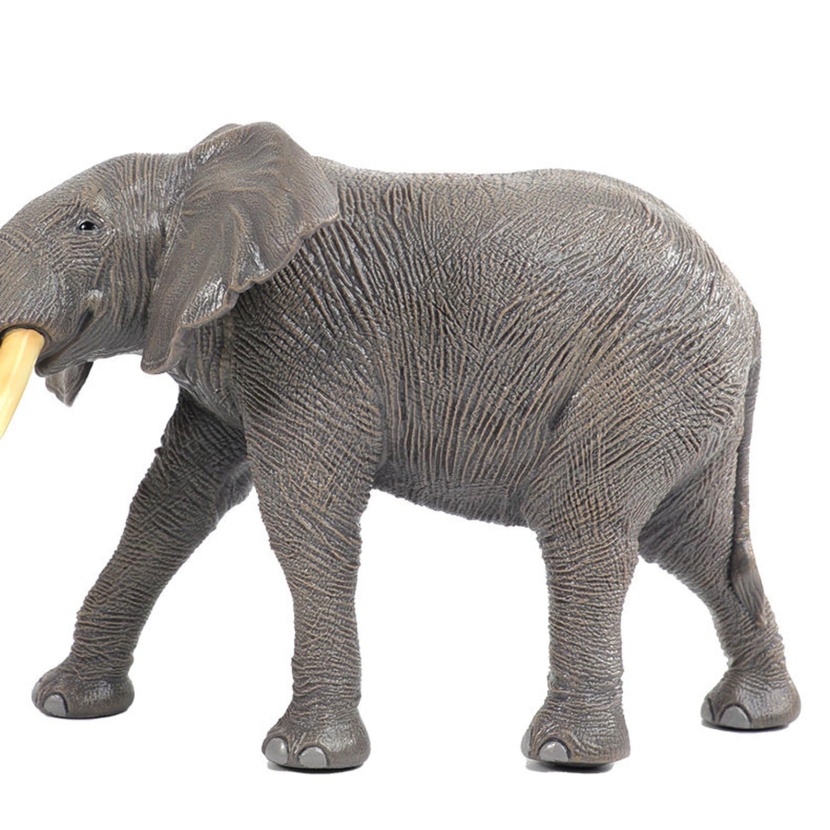 RECUR Elephant Wildlife Model PVC Collectible Figurine