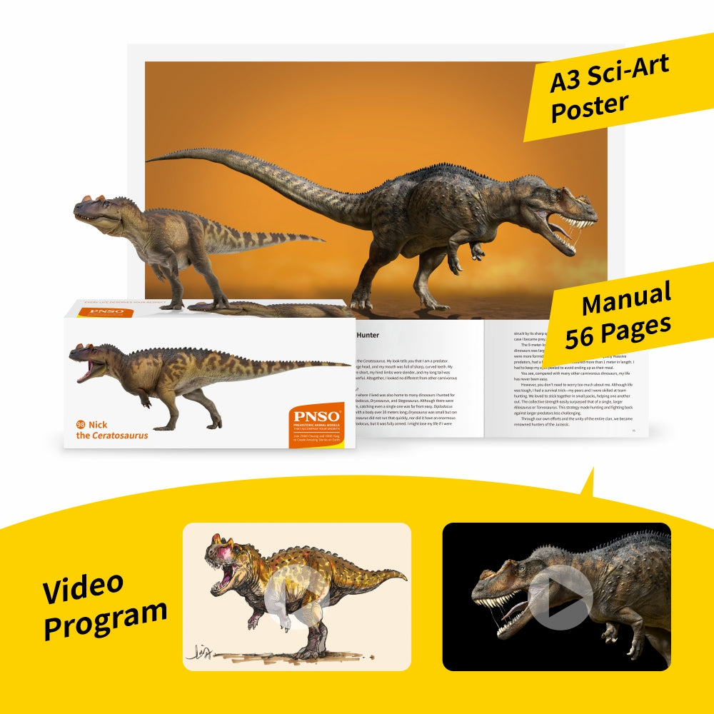 PNSO 98 Ceratosaurus Nick Model