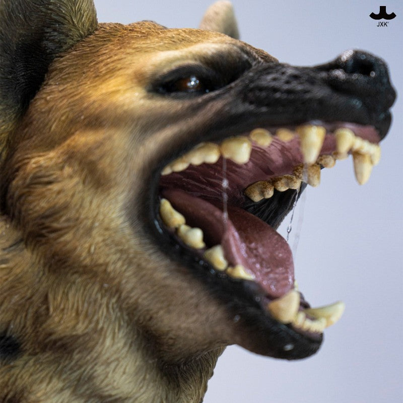JXK  Hyena Head Statue Model