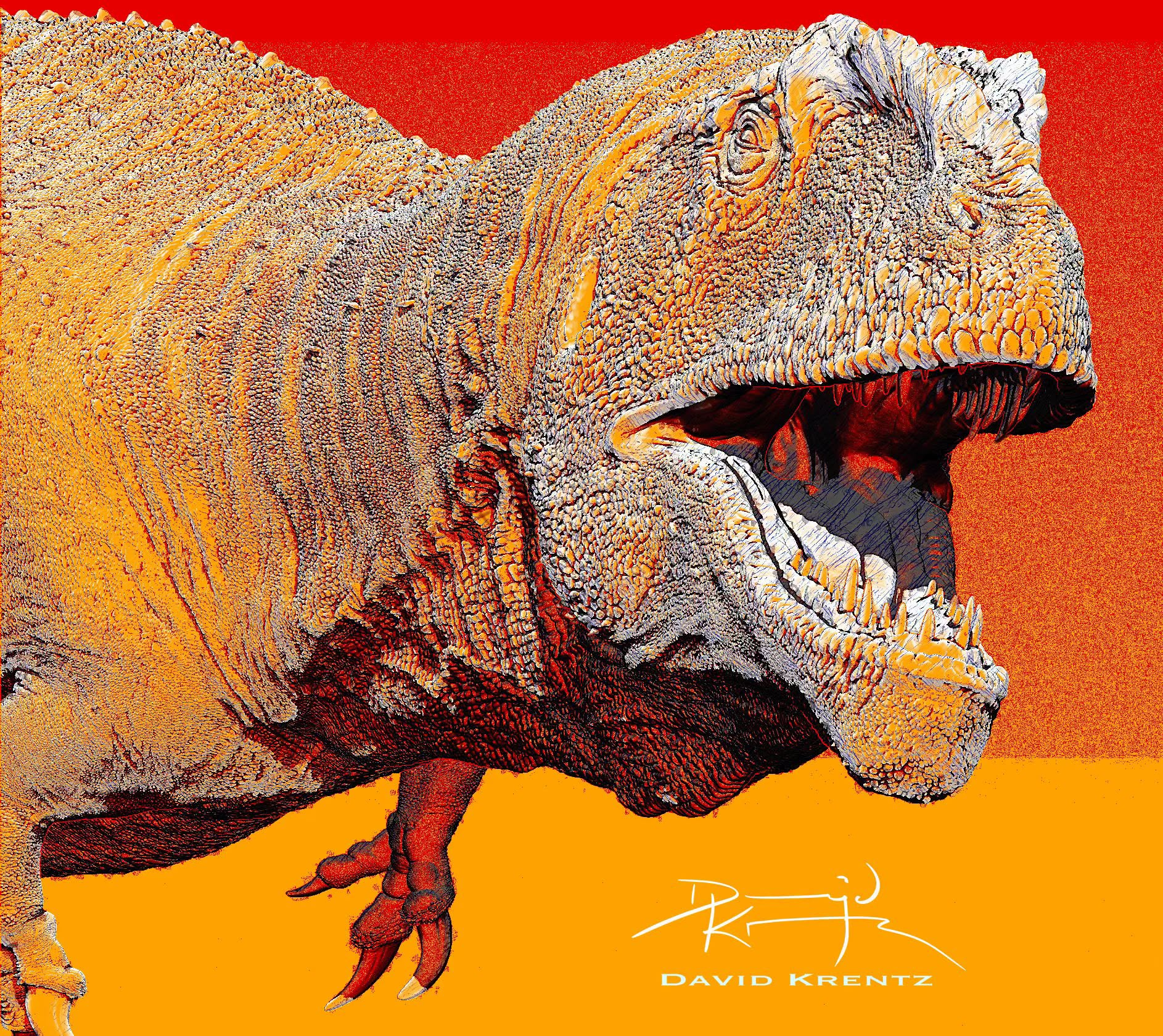 Anningpale Giganotosaurus carolinii Scene Model