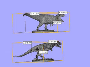 1/35 Scale Mapu Tyrannotitan Acrocanthosaurus Painted Version