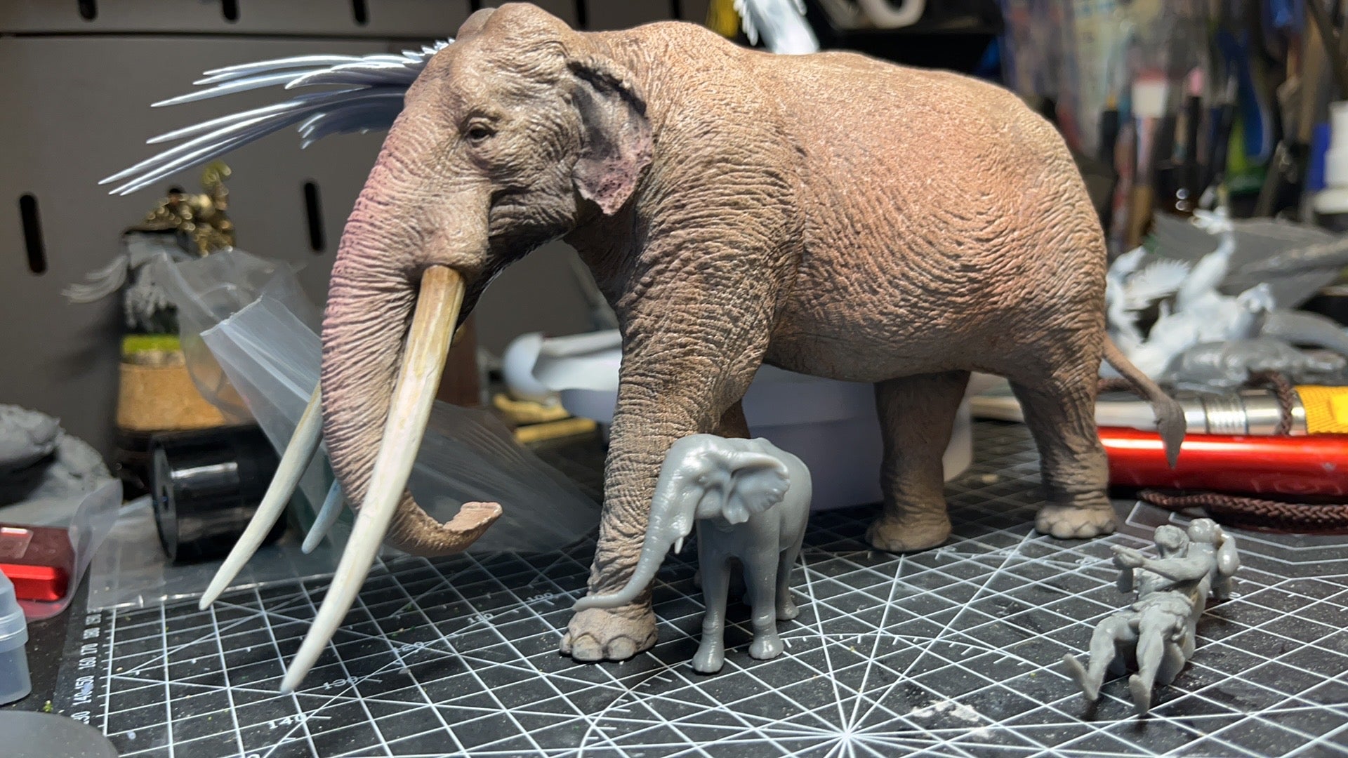 Alex Studio 1/35 Scale Stegotetrabelodon Model