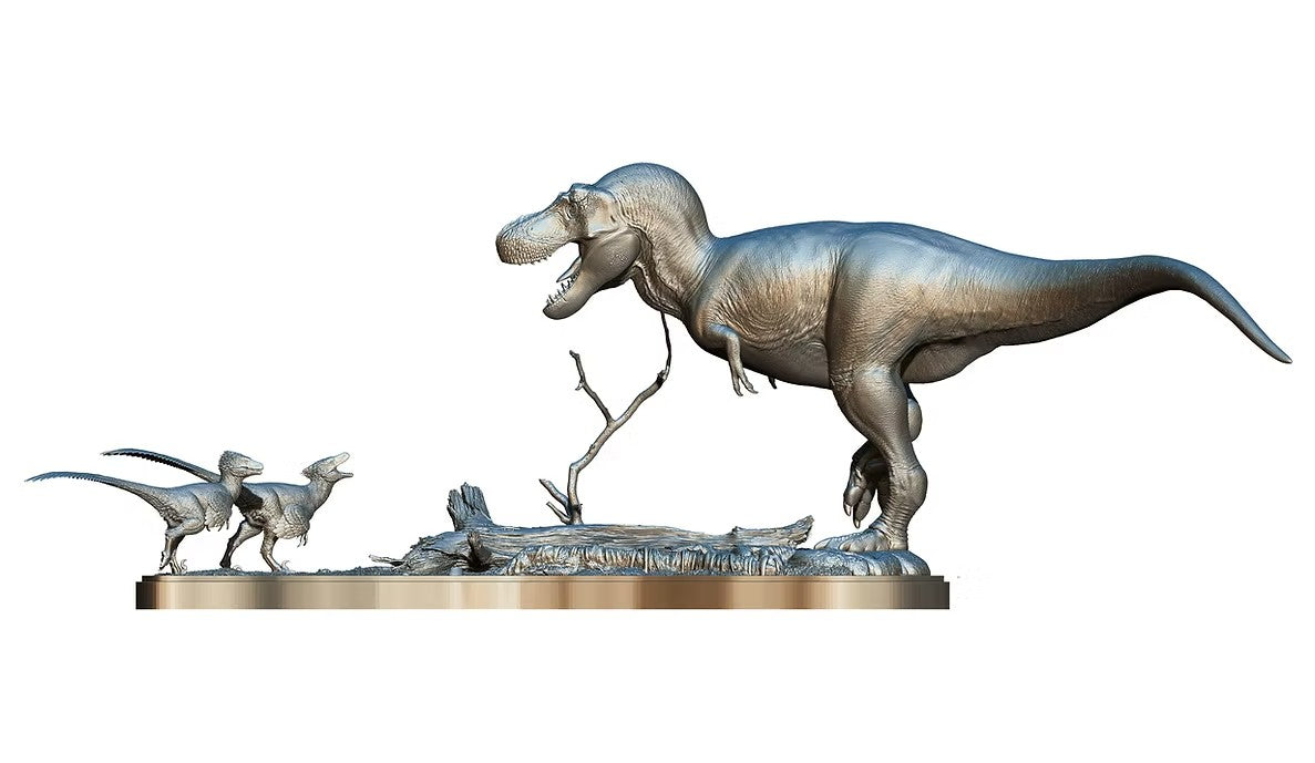 De CLAY Studio Daspletosaurus torosus Model