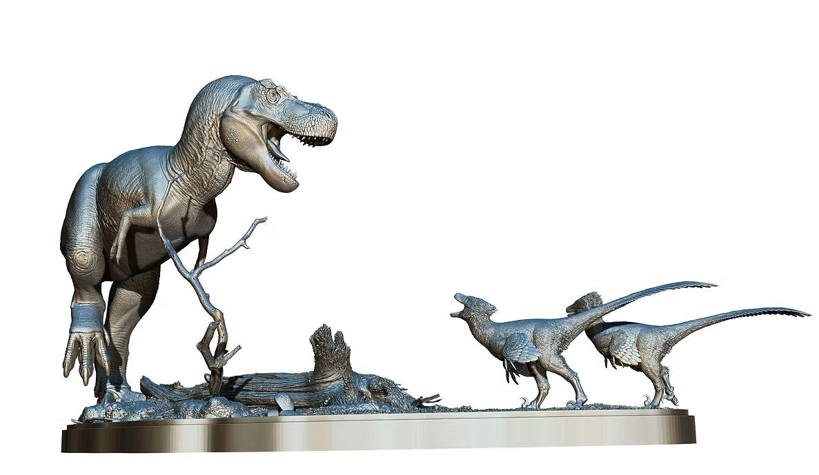 De CLAY Studio Daspletosaurus torosus Model