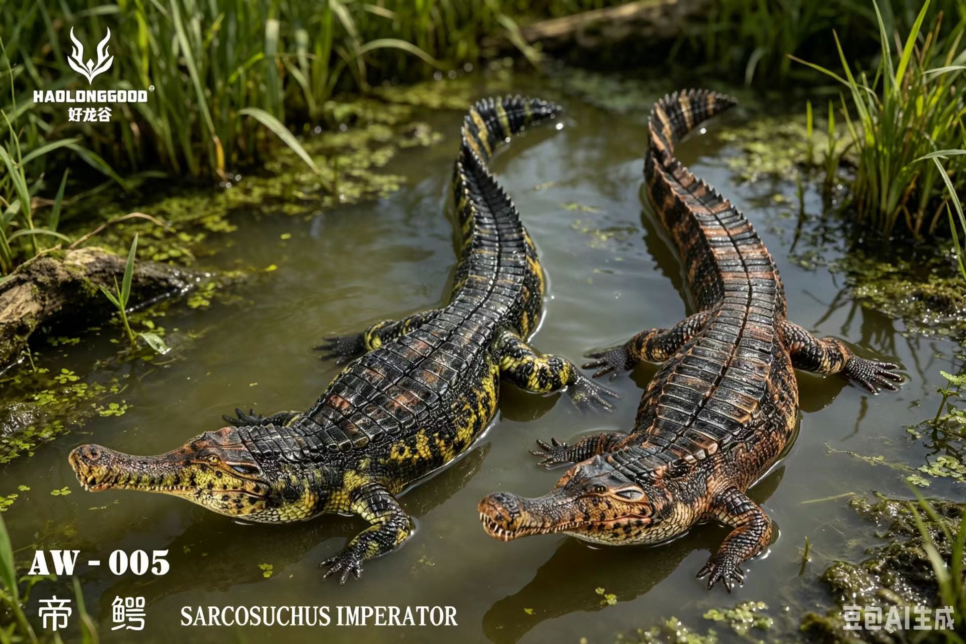 HAOLONGGOOD 1:35 Scale Sarcosuchus imperator Model