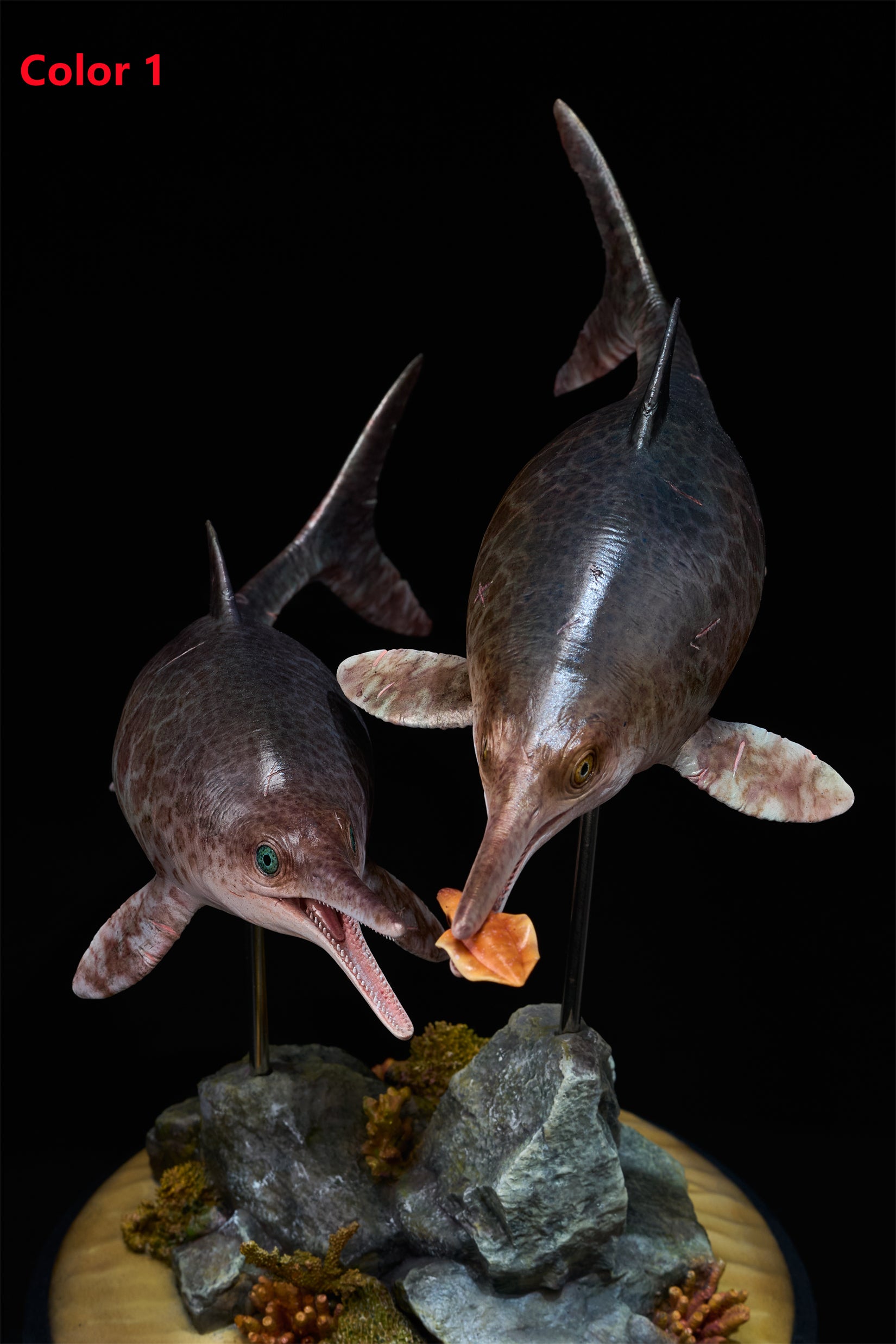 De CLAY Studio Ophthalmosaurus icenicus Model