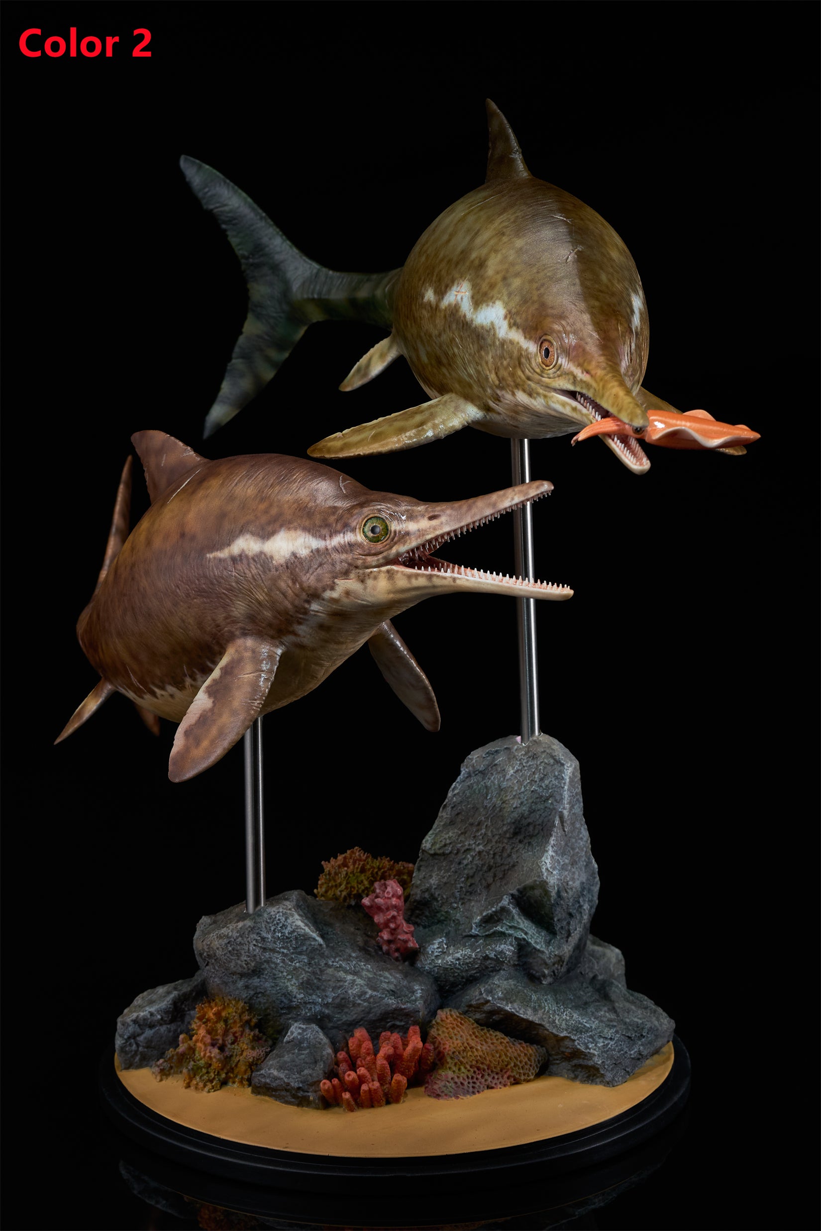De CLAY Studio Ophthalmosaurus icenicus Model