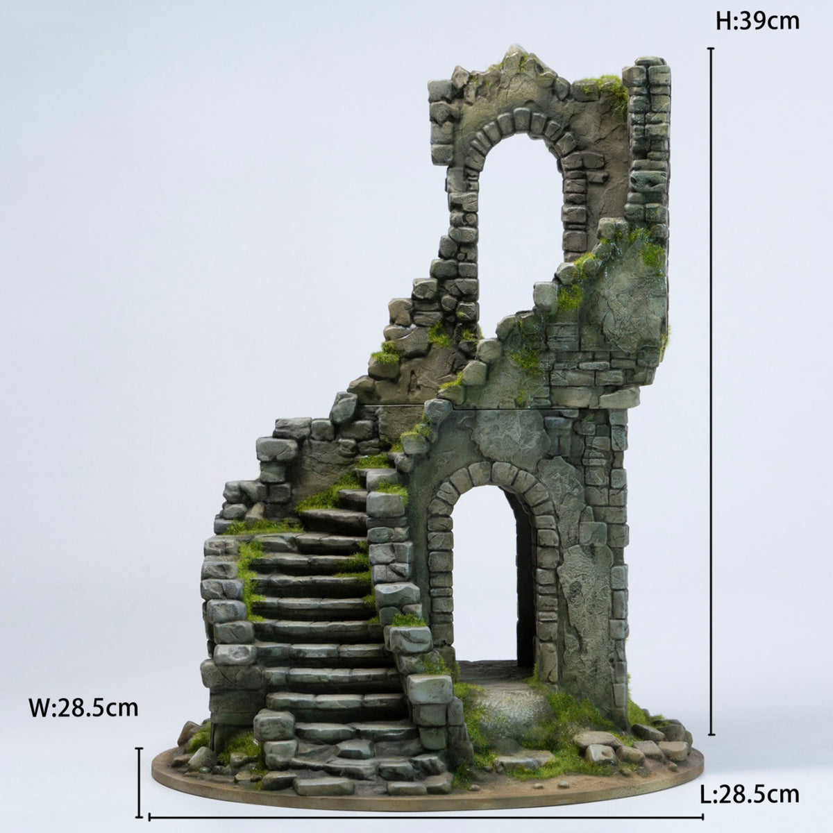 MMMTOYS 1: 18 Scale Ruins Tower of Disorder Model