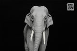 De CLAY Studio Asian Elephant Scene Statue