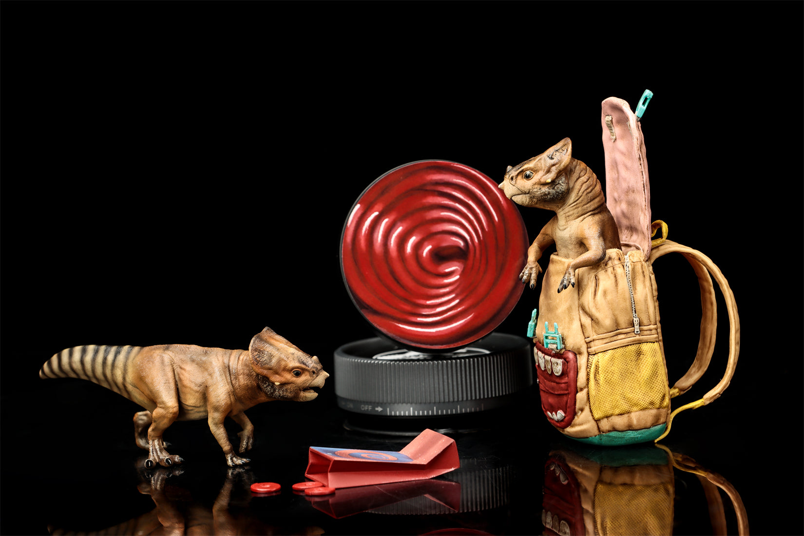 DINO DREAM 1:5 Scale Aquilops Dolores Model