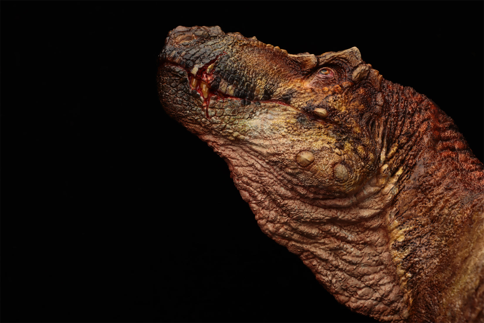 Ashine Alliance Tyrannosaurus Acheroraptor Scene Statue