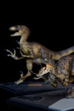 DINO DREAM 1:15 Scale Velociraptor Raptor Pair Statue