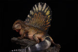 DM 1:5 Dimetrodon Scene Painted Version